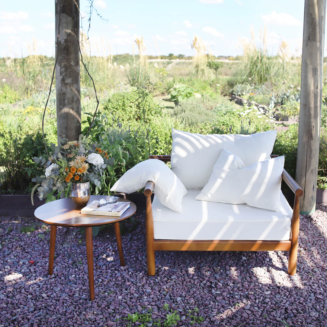 Debois Concept sillon de un cuerpo balnco